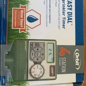 4 station orbit sprinkler control